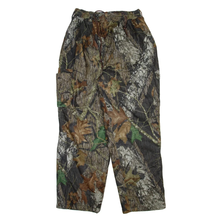GAMEHIDE Forest Camo Cargo Mens Trousers Beige Relaxed Straight W29 L31