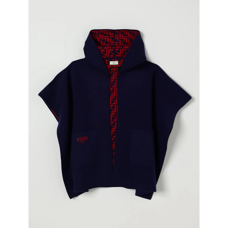 FENDI Coat Kids color Blue (JFQ057AO29F08B9)