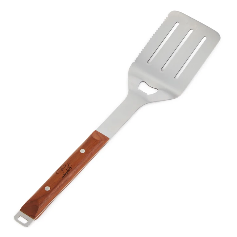 Stainless Steel 16" BBQ Turner with Wooden Handle