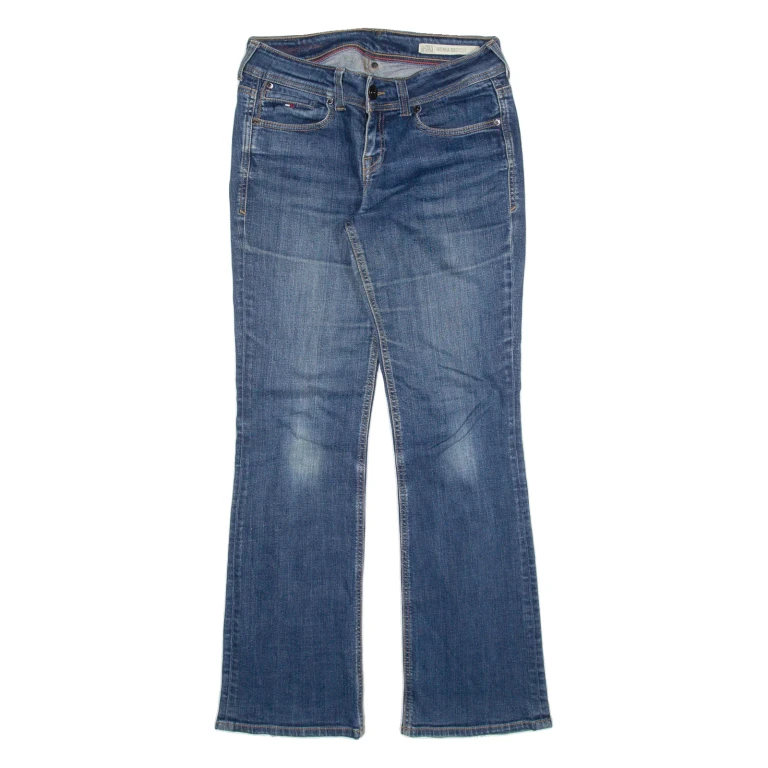 HILFIGER DENIM Womens Jeans Blue Slim Bootcut W30 L32