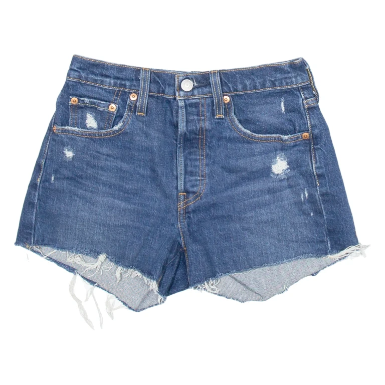 LEVI'S 501 Womens Denim Shorts Blue 2XL W24