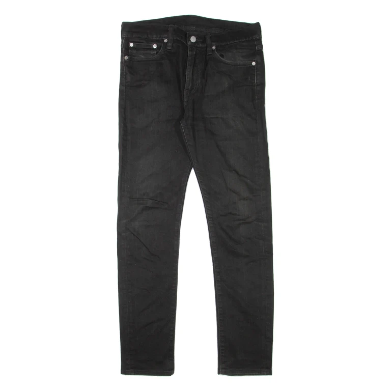 LEVI'S 510 Jeans Mens Black Slim Skinny W31 L29