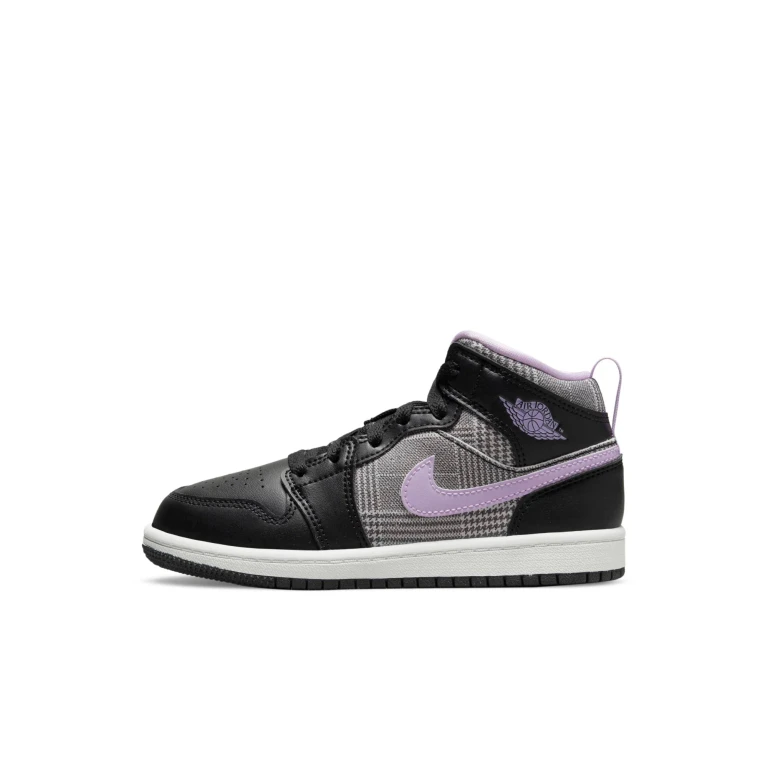 Preschool Retro 1 Mid 'Houndstooth' Ps (Ps)