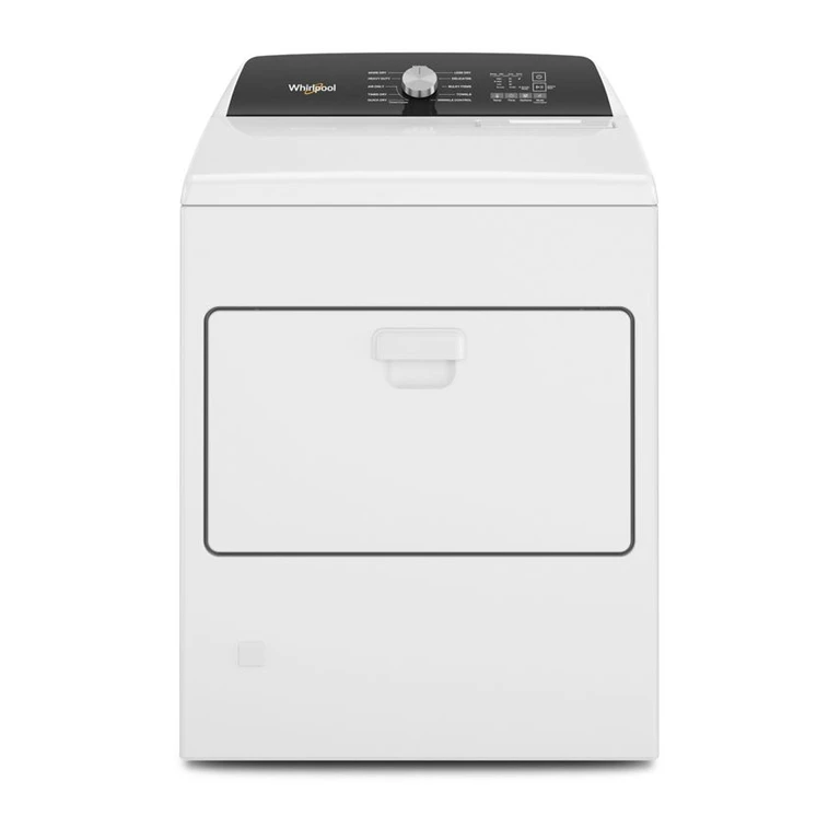 Top Load Gas Moisture Sensing Dryer in White 7.0 Cu. Ft. WGD5010LW