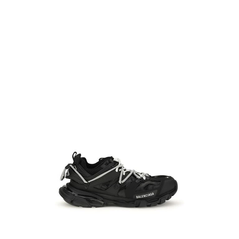 Balenciaga Black Polyethylene Athletic Sneakers - Men