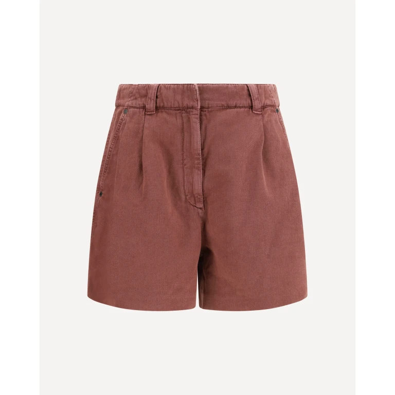 Short en lin pour femme Brunello Cucinelli taille 42