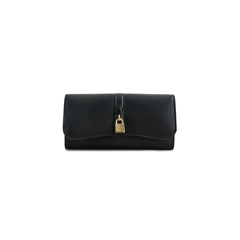Stella McCartney Ryder Continental Wallet Black One Size