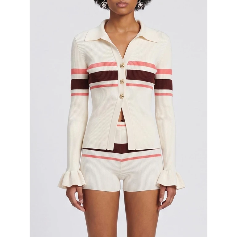 Sweater Woman color Yellow Cream (SS26061CCCREAM)