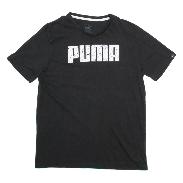 PUMA Mens T-Shirt Black M