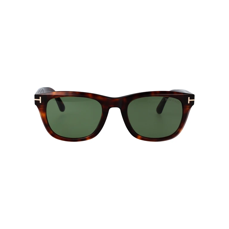 Tom Ford Ft1076 54n Avana Rossa / Verde Acetate Sunglasses - Men