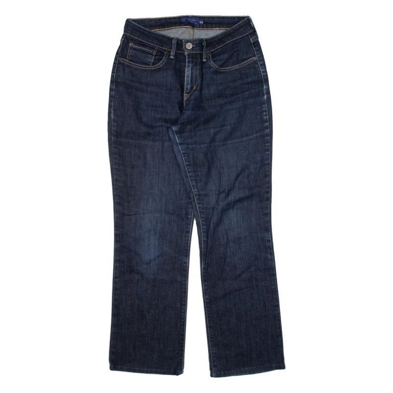 LEVI'S Womens Jeans Blue Regular Straight W26 L27
