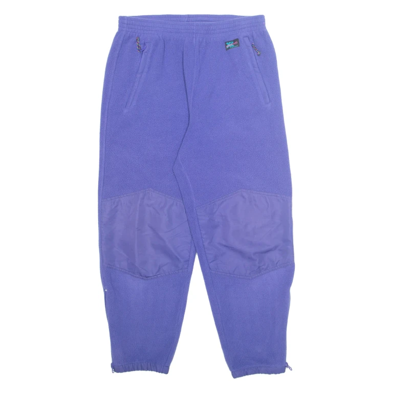 TREVIRA Womens Joggers Purple Tapered M W30 L25