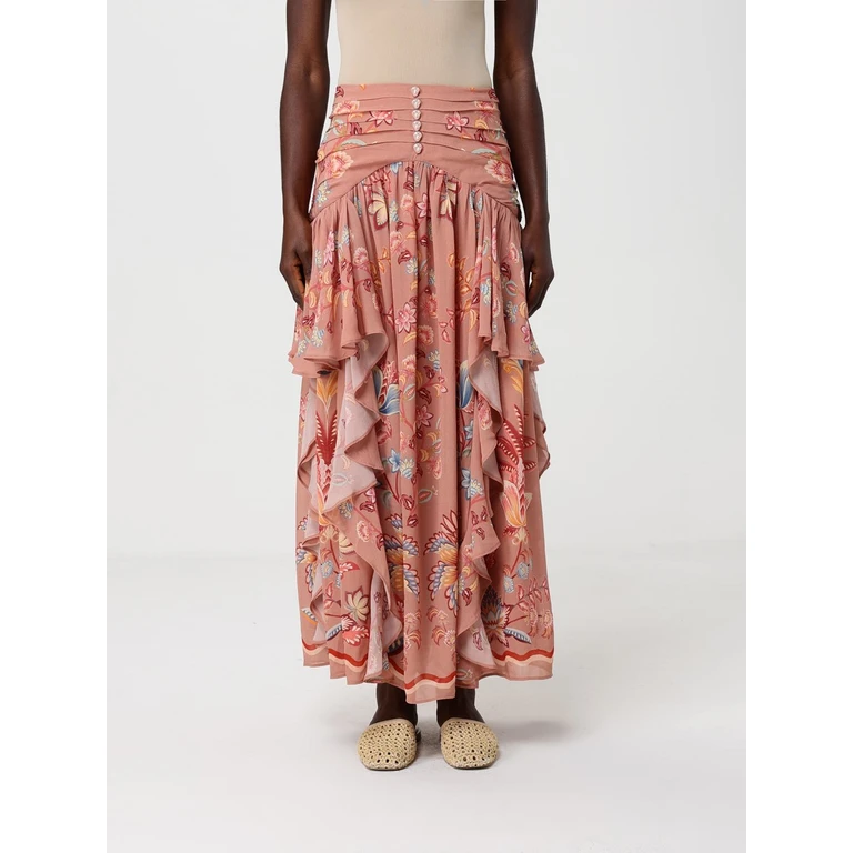 Skirt Woman color Coffee (34901526017)