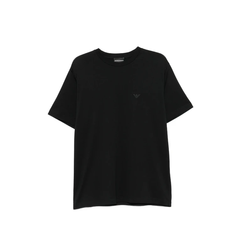 Emporio Armani Logo-embroidered T-shirt