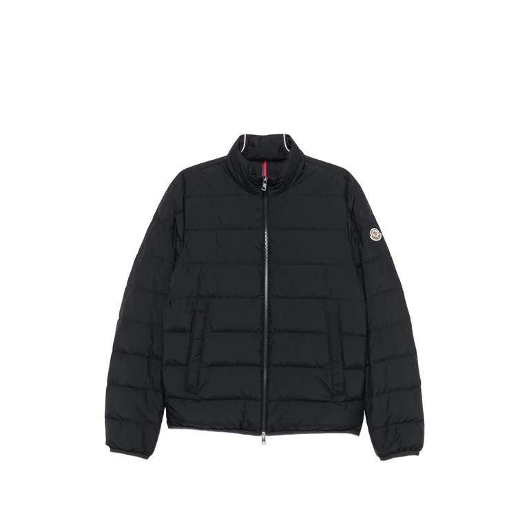 Quilted Logo-patch Jacket
