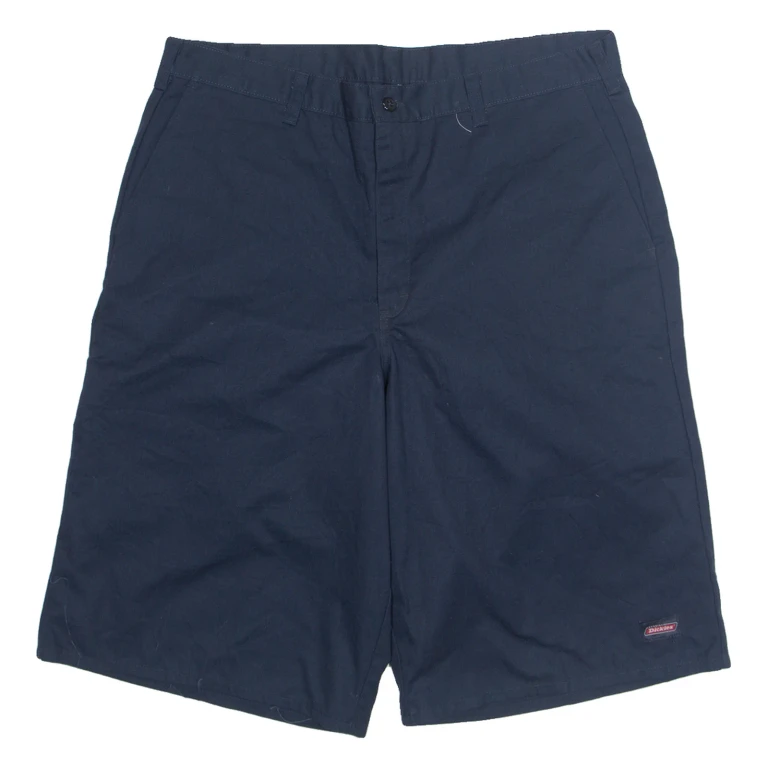 DICKIES Mens Workwear Shorts Blue XL W38