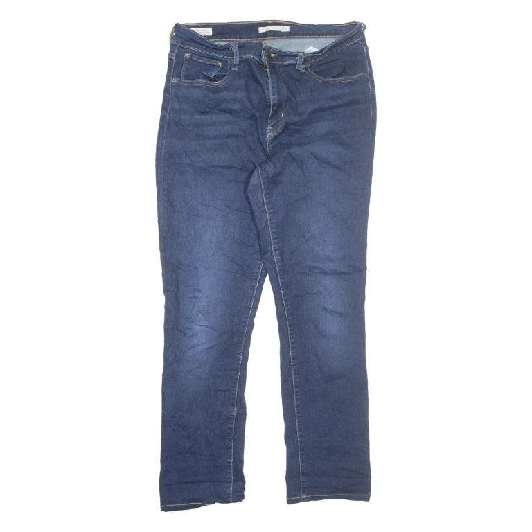 LEVI'S Big E Womens Jeans Blue Regular Straight W30 L30