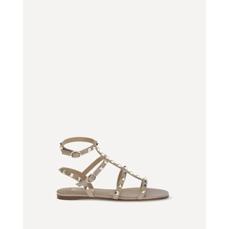 VALENTINO GARAVANI Rockstud leather Sandals Female 41