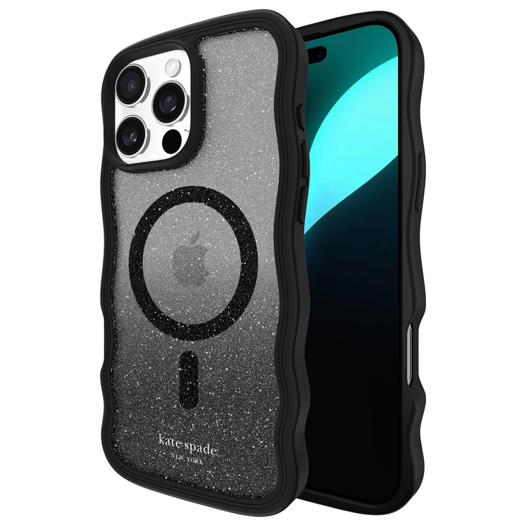 NEW YORK IPHONE 16 PRO MAX CASE - COMPATIBLE WITH MAGSAFE - DESIGNER PHONE CASE - WAVY NIGHTFALL