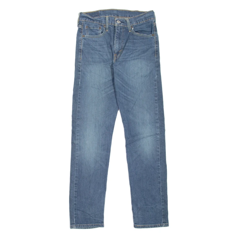 LEVI'S 502 Jeans Mens Blue Regular Tapered Stone Wash W30 L32