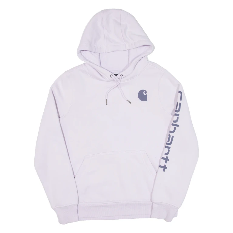 CARHARTT Relaxed Fit Womens Purple Hoodie S
