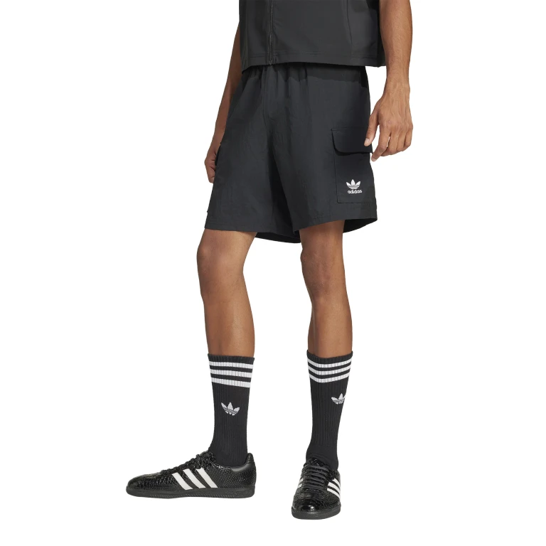 [jd0406] Mens adidas Trefoil Essentials Woven Cargo Shorts