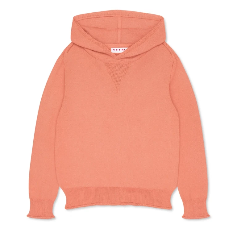 Cotton Cashmere Hoodie Sweater - 6-7