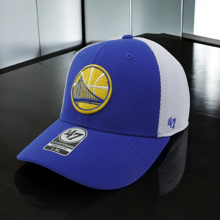 Men's NBA Gs Warriors Western Conf Stretch Fit Hat Hats