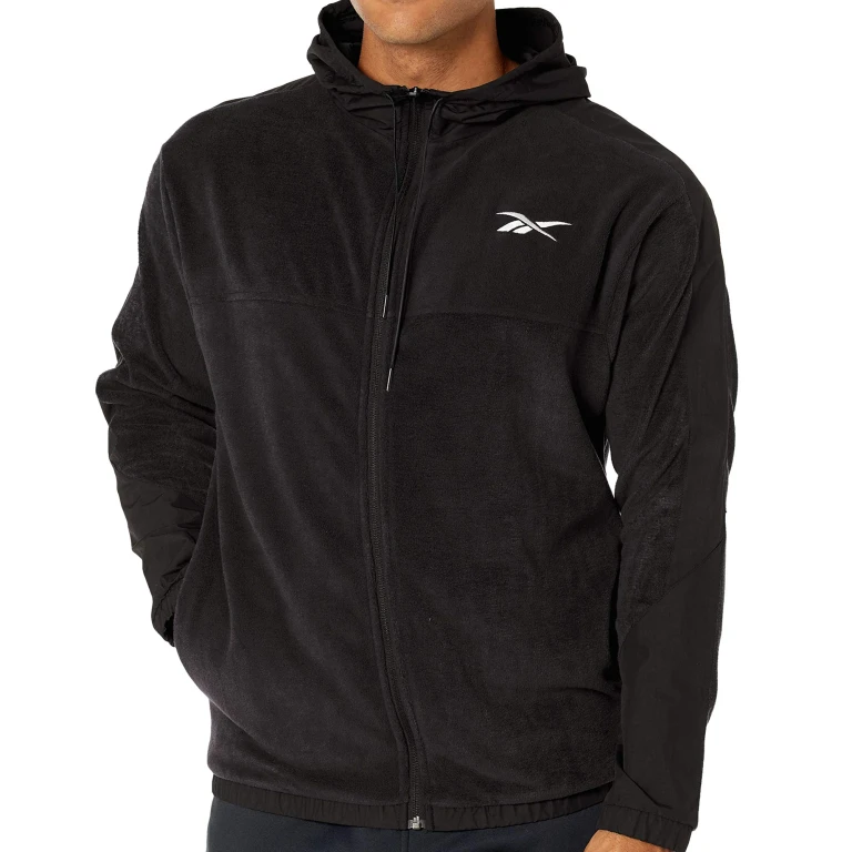 Men's Workout Ready Fleece Full Zip Hoodie