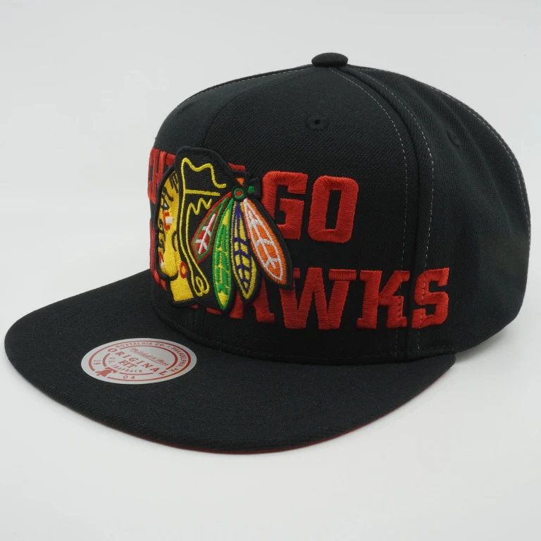 Men's NHL Full Frontal Snapback Blackhawks Snapback Caps