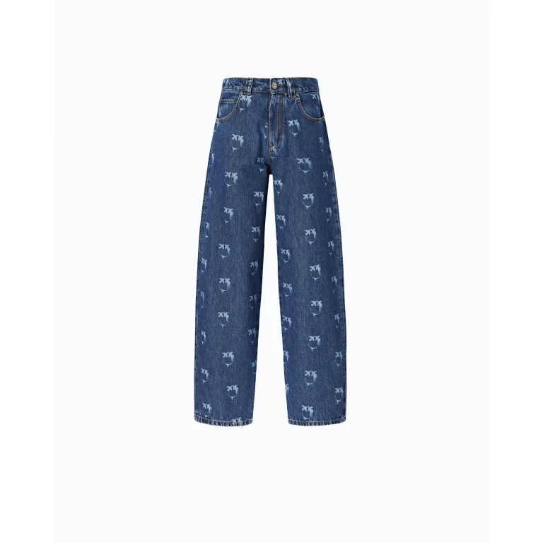 Jean avec logo Love Birds all-over - 24