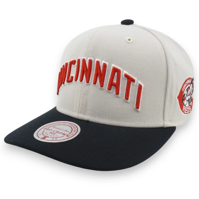 Men's MLB Off Word Pro Snapback Coop Reds