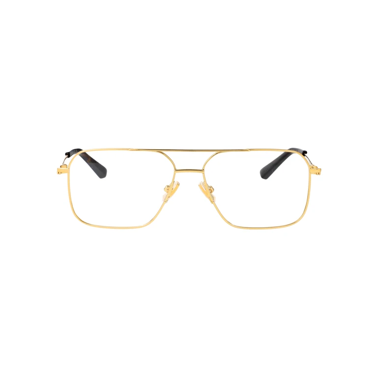 Bottega Veneta Gold-gold-transparent Metal Optical - Men