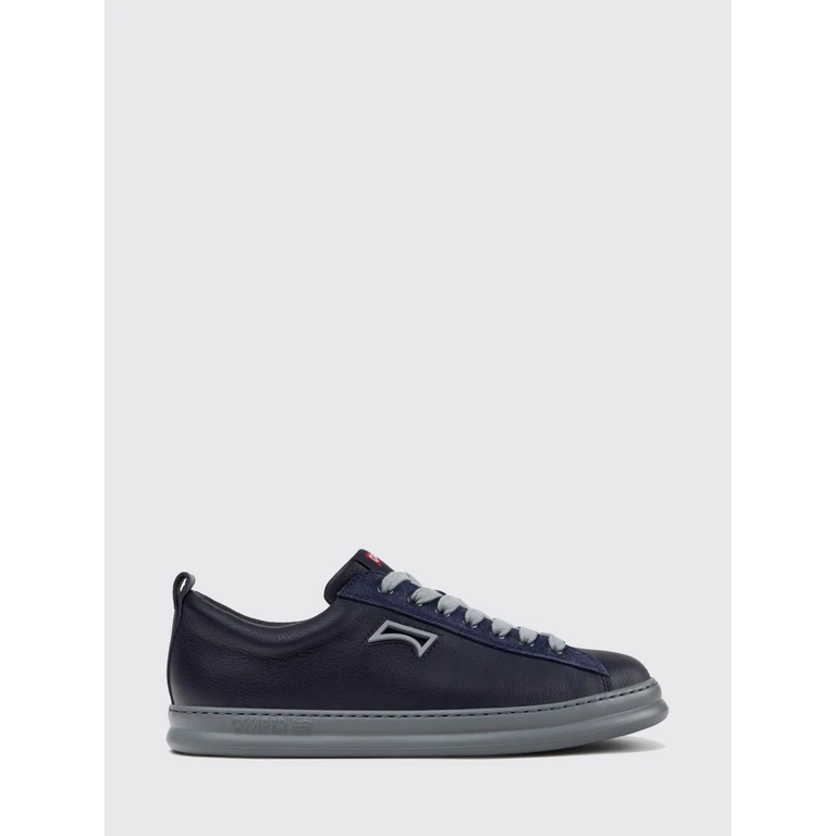 Runner Low-Top Sneakers in Natural Grain Leather with XL Extralight Sole (K101052-013RUNNER0)