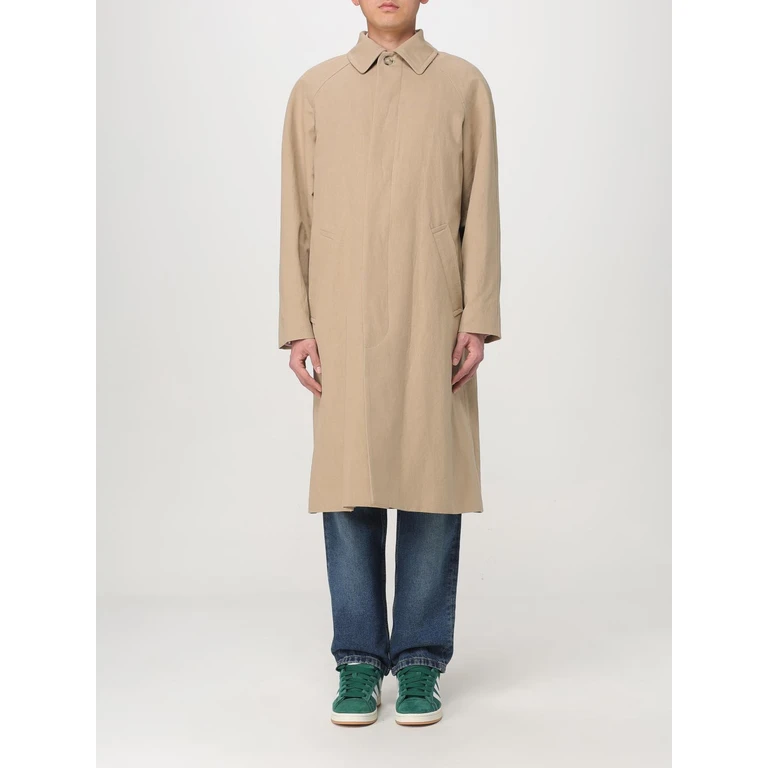 A. P.C. Coat Men color Beige (COGXTM01549BAC)