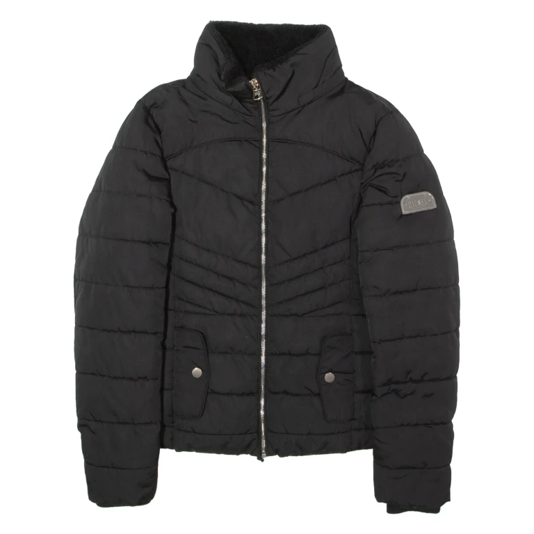 DIESEL Womens Quilted Jacket Black S