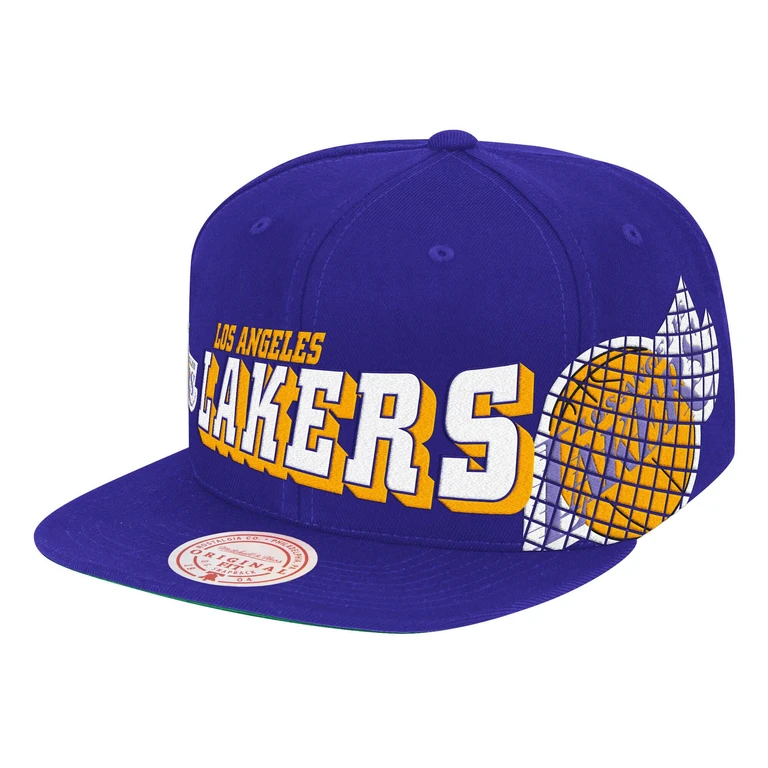 Men's NBA The Grid Snapback NBA Lakers Snapback Caps