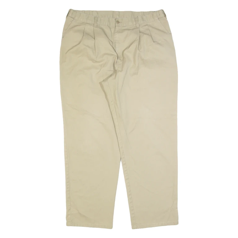 DICKIES Workwear Mens Trousers Beige Regular Straight W38 L30