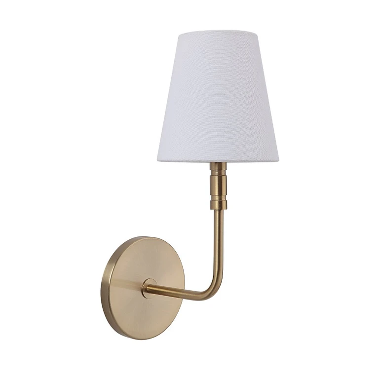 Milia Burnished Brass Wall Sconce