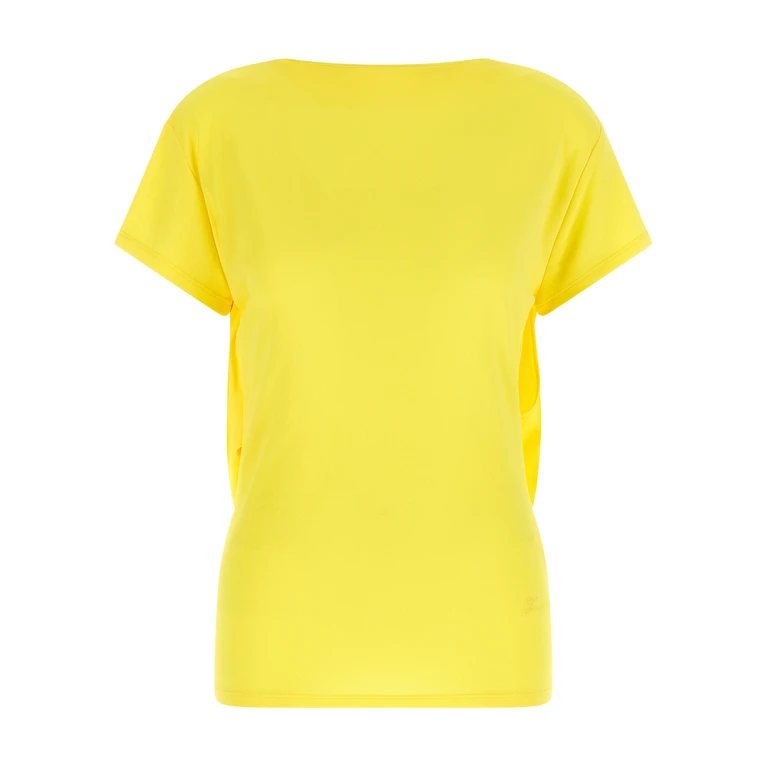 Bicolor Viscose T-Shirt - Women