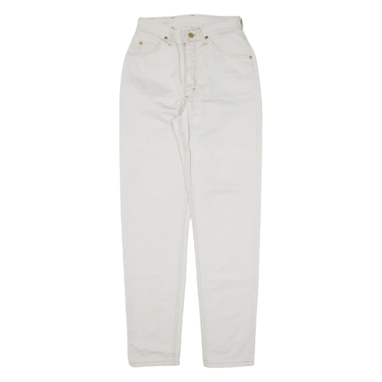 LEE Womens Trousers Beige Regular Tapered W25 L31