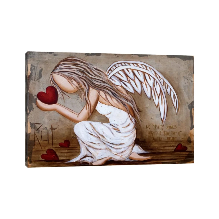 Beauty Shines Brighter by Ruth's Angels - Canvas Gallery Wrap