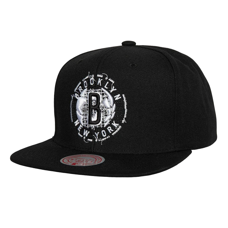 Men's NBA Embroidery Glitch Snapback Nets Snapback Caps