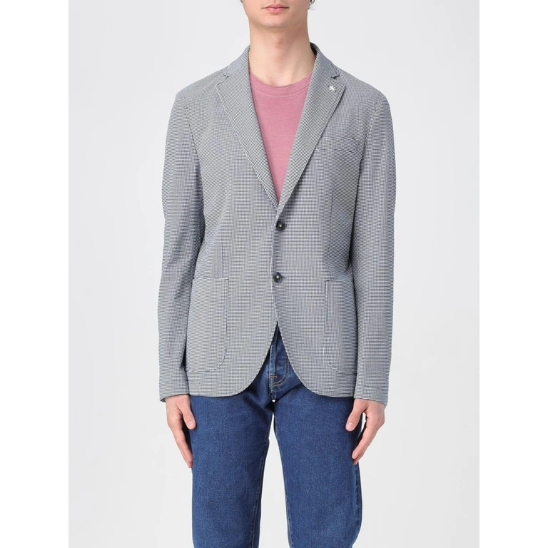 Jacket Men color Blue (3832G244MC25334089)
