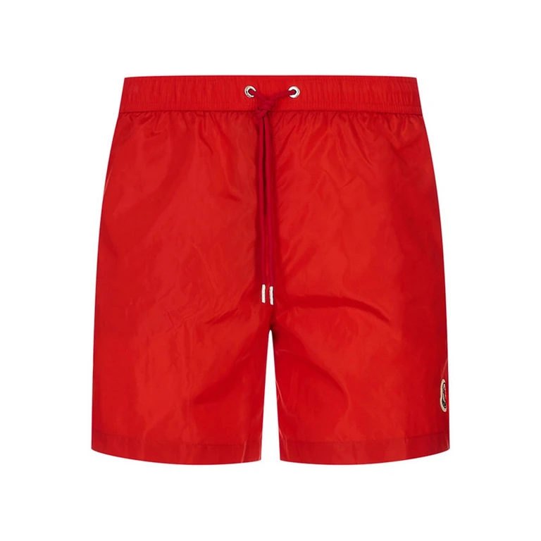 Moncler Short De Bain - Rouge (0912C000135985M452)