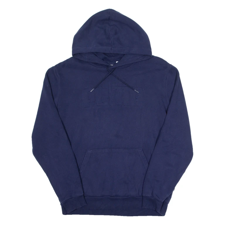 PUMA Mens Blue Hoodie M
