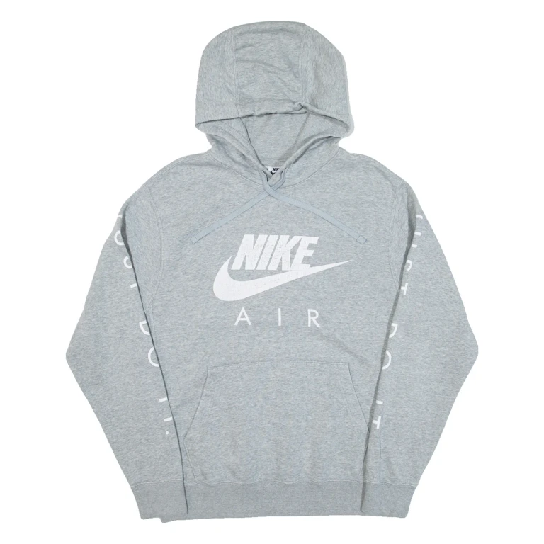 NIKE Mens Grey Hoodie S