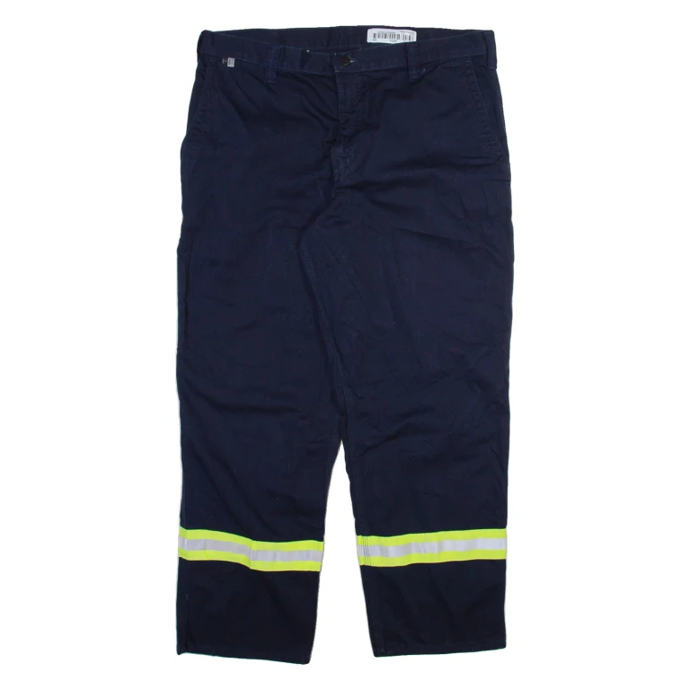CARHARTT Mens Trousers Blue Relaxed Straight W38 L30
