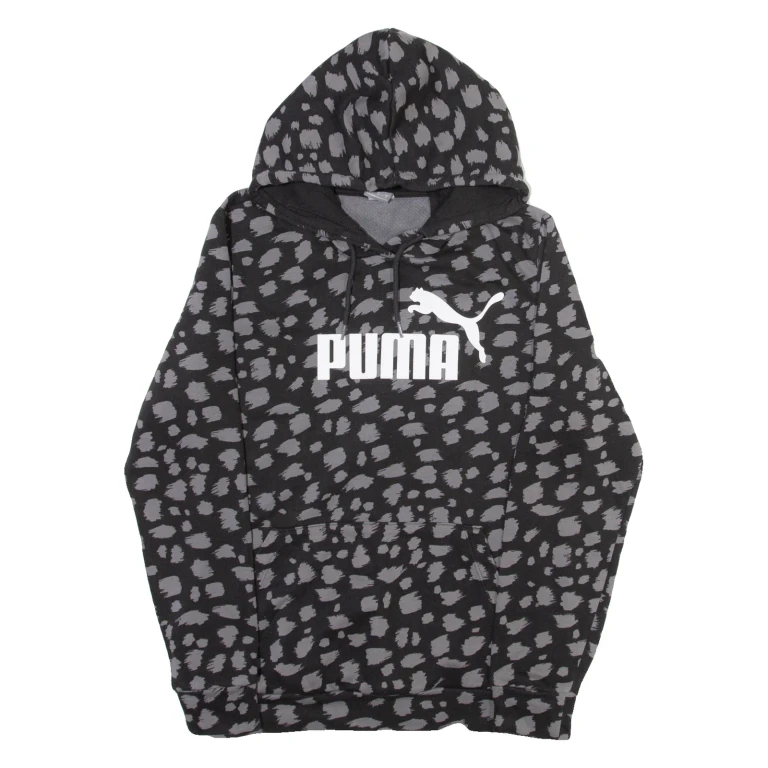 PUMA Womens Black Hoodie S