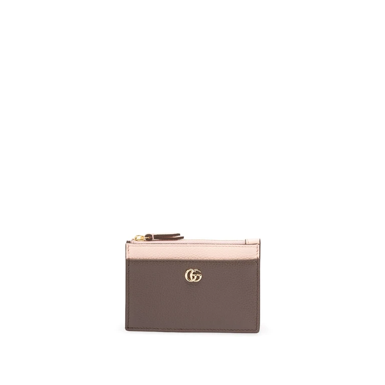 Gucci `Petite Marmont` Cardcase (837966AAGYF)